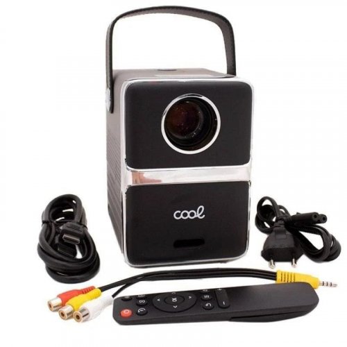 Cool Star Proyector Compacto ANSI HD 2500 Lúmenes con Altavoz Integrado 10W