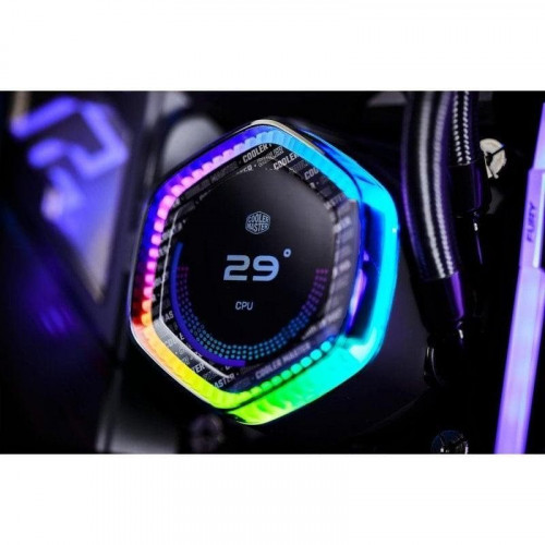 Cooler Master MasterLiquid 360 ION ARGB Kit Refrigeración Líquida con Pantalla 360mm Negro