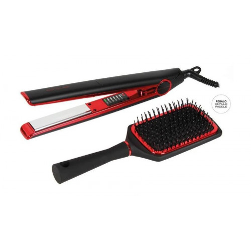 Corioliss Kit C1 Black Red + Paddle brush