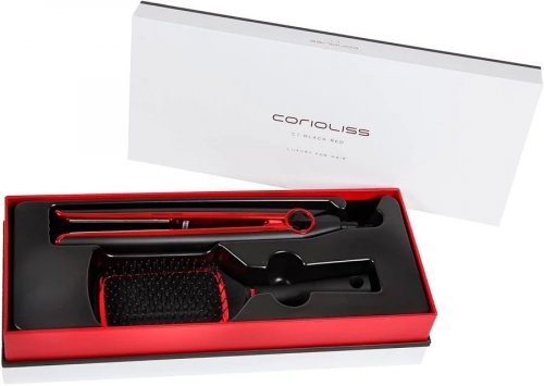 Corioliss Kit C1 Black Red + Paddle brush