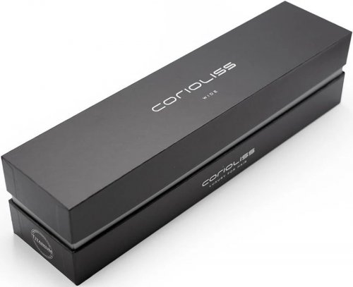Corioliss Plancha The Wide Black Soft Touch