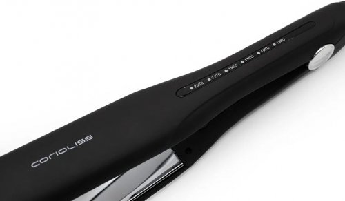 Corioliss Plancha The Wide Black Soft Touch