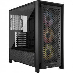 Corsair FRAME 4000D RS ARGB Semi Torre E-ATX Cristal Templado USB-C Negra