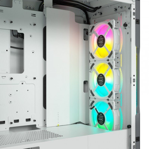 Corsair iCUE 5000T RGB Cristal Templado USB 3.0 Blanca