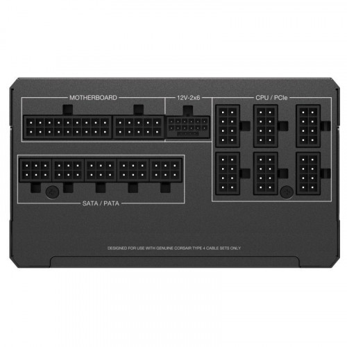 Corsair RMx Series RM1000x PCIe 5.1 ATX 3.1 1000W 80 Plus Gold Modular
