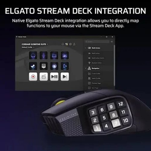 CORSAIR SCIMITAR ELITE WIRELESS SE MARKSMAN S