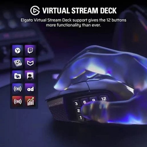 CORSAIR SCIMITAR ELITE WIRELESS SE MARKSMAN S