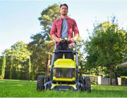 Cortacésped 46 cm sin escobillas 18V ONE+ Ryobi