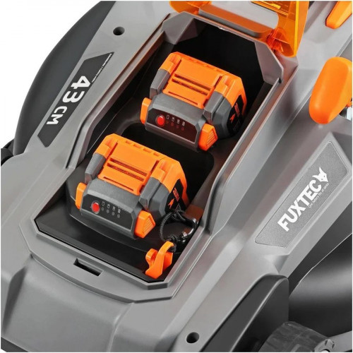 Cortacésped a batería 40v fuxtec fx-e2rm43 ancho de corte 43cm