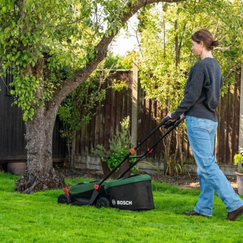 Cortacésped Bosch ROTAK18V-32 18V 32 cm Motor Sin Escobillas 3 en 1 Recogedor 35 L