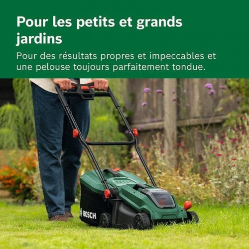 Cortacésped Bosch ROTAK18V-32 18V 32 cm Motor Sin Escobillas 3 en 1 Recogedor 35 L