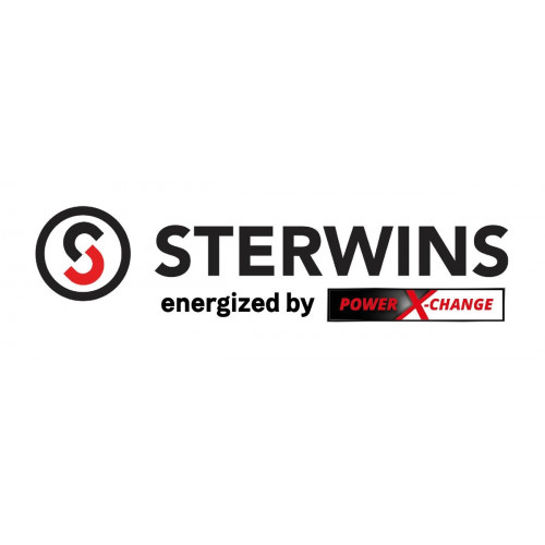 Cortacésped de batería STERWINS 36V 37.5 cm ancho de corte con batería y cargador incluidos