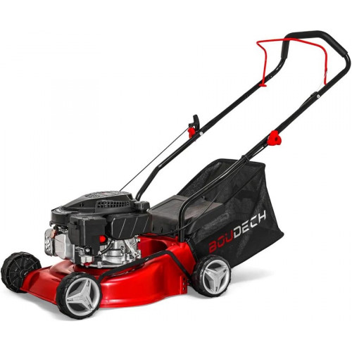 Cortacésped de empuje con motor de gasolina 127cc 2kw ohv 4 tiempos Ancho de Corte 400mm