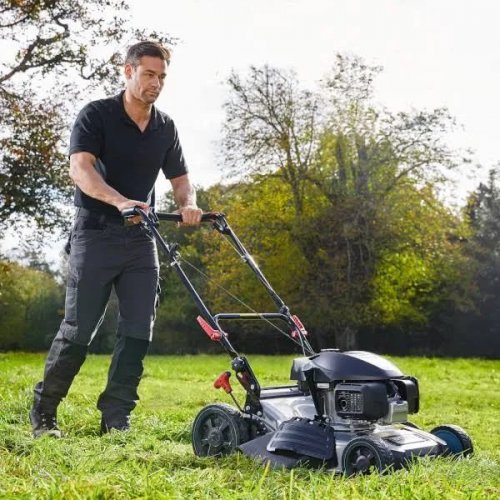 Cortacésped de gasolina 2700 w 46 cm erbauer