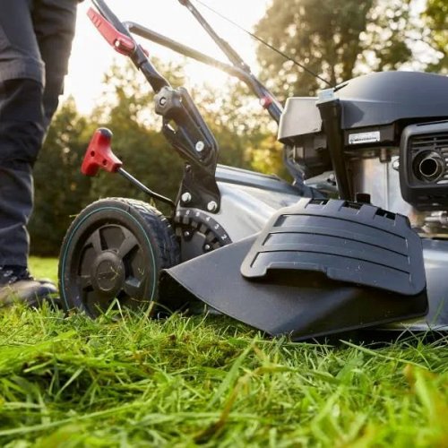 Cortacésped de gasolina 2700 w 46 cm erbauer