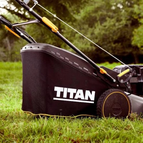 Cortacésped de gasolina 51 cm 163 cc titan
