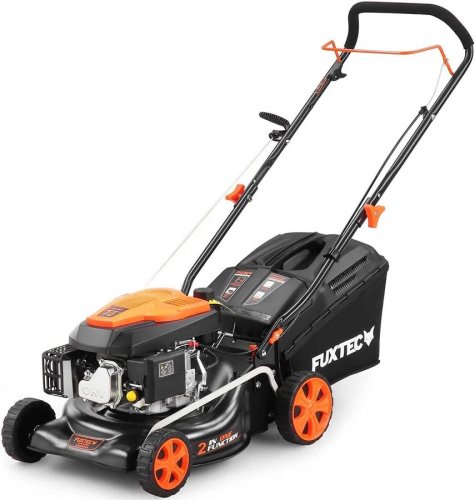 Cortacésped de gasolina fuxtec fx-rm4346eco gasolina 146cc ancho
