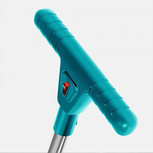 Cortacésped eléctrico 21v con cuchilla de 1.300rpm dos baterías recargables de 15.000mah