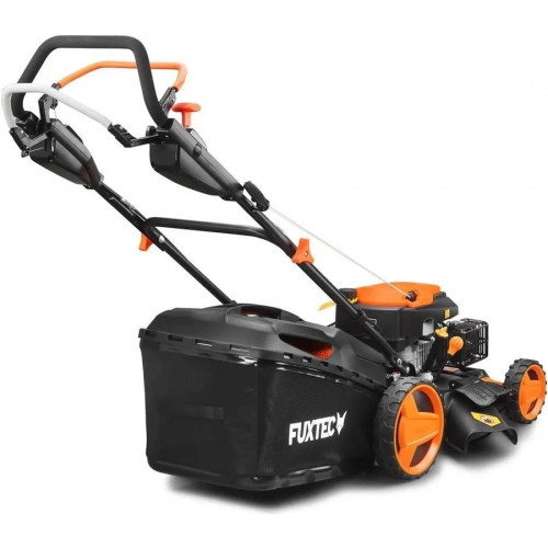 Cortacésped fuxtec fx-rm5196pro con tracción trasera y función