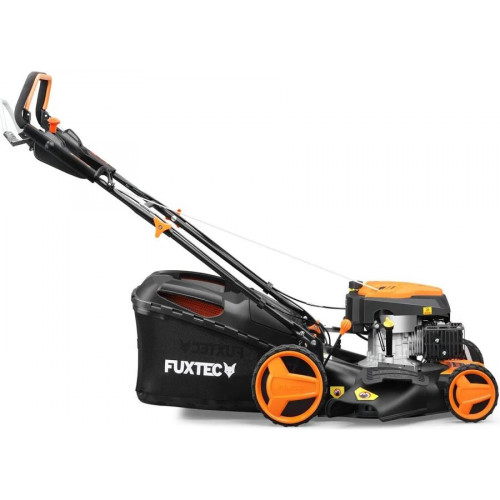 Cortacésped fuxtec fx-rm5196pro con tracción trasera y función
