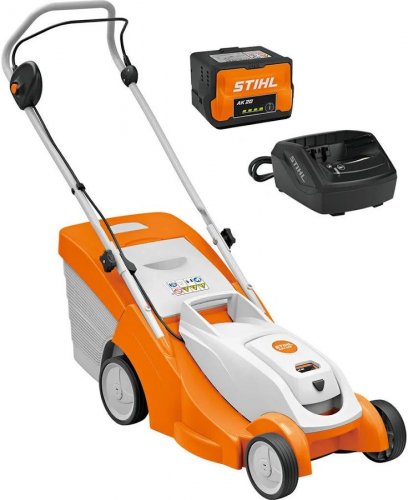 Cortacésped RMA 239 con batería AK 20 y cargador AL 101 STIHL