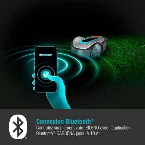 Cortacésped Robot Gardena SILENO minimo 250 Bluetooth 250 m²
