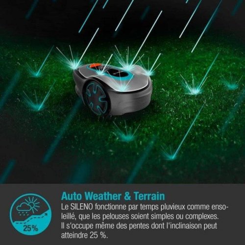Cortacésped Robot Gardena SILENO minimo 250 Bluetooth 250 m²
