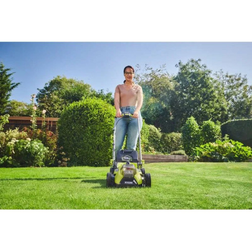 Cortacésped sin escobillas de 33cm 18V ONE+ HP Ryobi