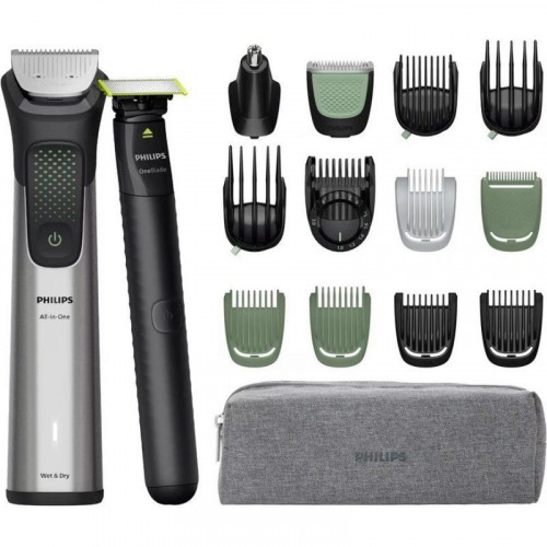 Cortapelos Multifunción Philips MG9535/15 Inalámbrico 120min 27 Longitudes 10 Peines Resistente al Agua Carga Rápida