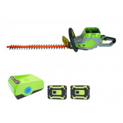 Cortasetos de batería 60v akita + 2 batería + cargador