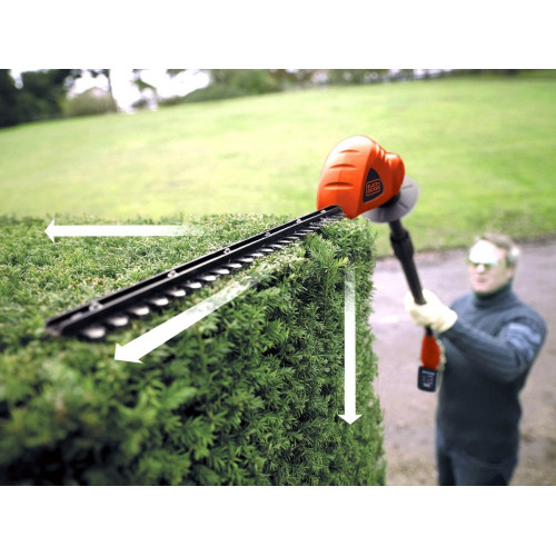 Cortasetos de batería BLACK + DECKER Gtc1843L20-Qw 18V 43 cm cuchilla
