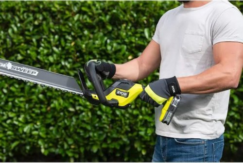 Cortasetos de batería Ryobi ry18htx60a-0 18v 60 cm longitud de