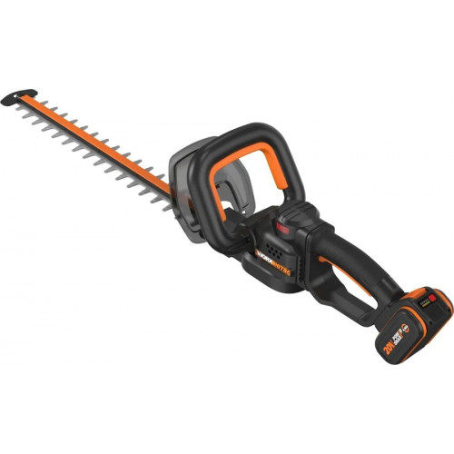 Cortasetos de batería worx nitro 20v 4ah 57 cm longitud de wg263e