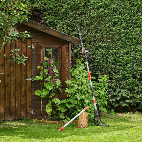 Cortasetos pértiga a batería STERWINS 18V 45.0 cm largo cuchilla