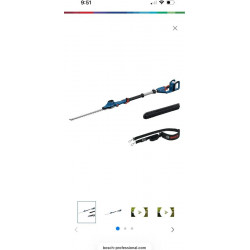 Cortasetos telescópico Bosch GHE 18V-50 TP