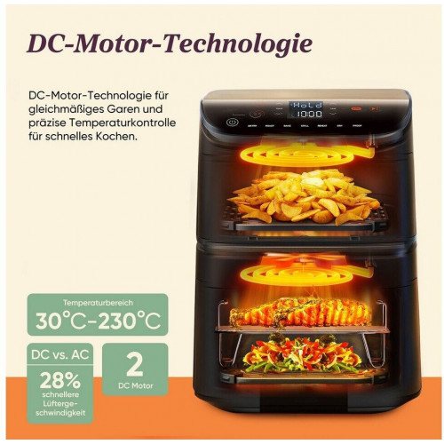 COSORI Cosori Turbo Tower Chef Edition 10,8l negro