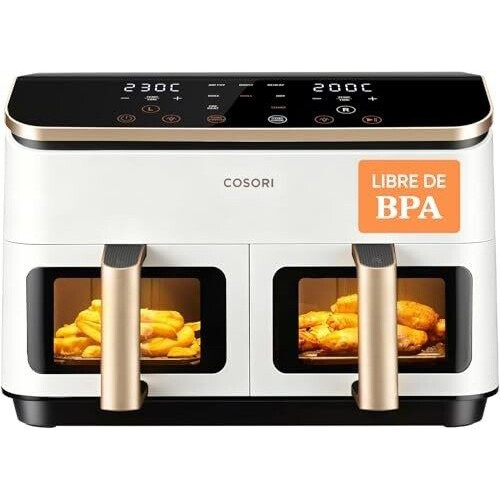 COSORI Freidora de aire con doble cesta 8,5 l