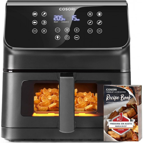 Cosori Freidora de Aire Práctica 6,2L con Ventana Air Fryer