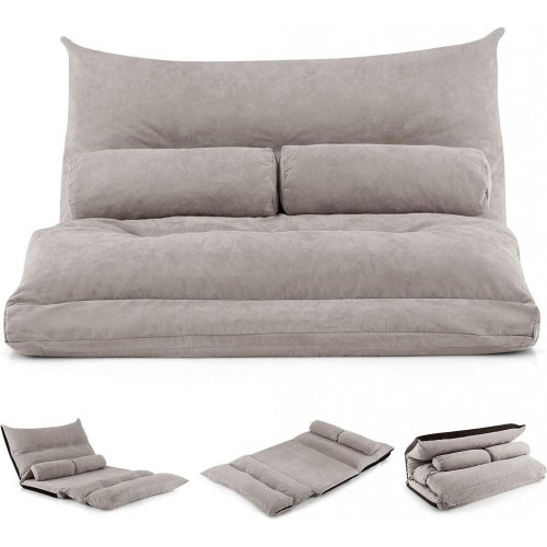 Costway Lazy 6-tier sofa bed with 2 pillows 180cm