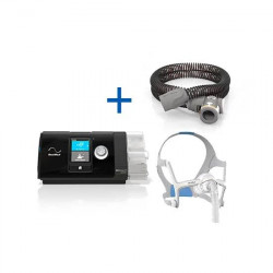 Cpap resmed auto con humidificador airsense 10 autoset + mascarilla resmed airfit n20