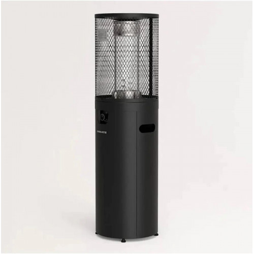 Create fire Round Heater Calefactor de gas 8kw Para terrazas