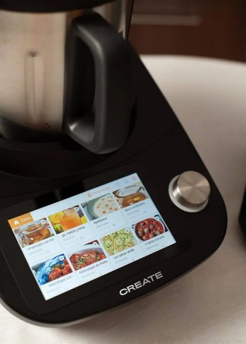 CREATE Robot de Cocina Inteligente Multifunción Con Pantalla