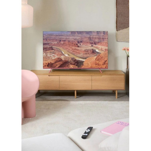 CREATE TV COLOR STUDIO Televisor Smart TV QLED 4K con pantalla antirreflejos y estructura de