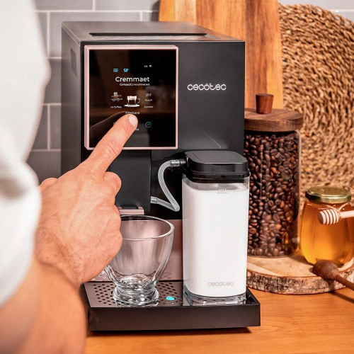 Cremmaet Compactccino Connected Black Rose