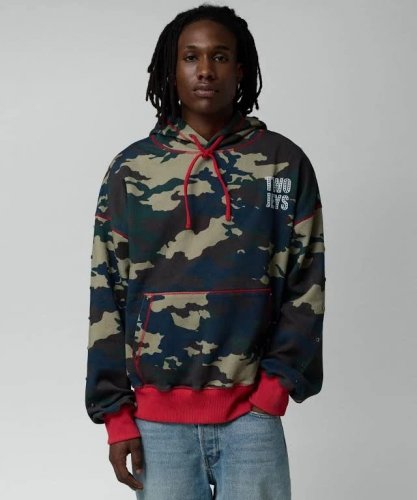 Cross Camo Hoodie
