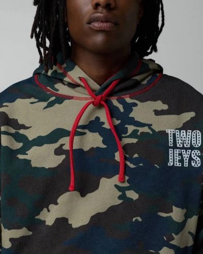 Cross Camo Hoodie