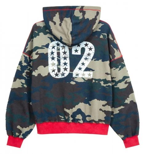 Cross Camo Hoodie