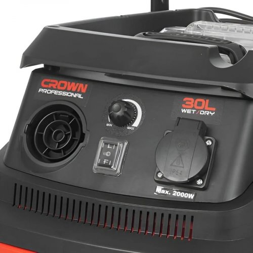 Crown Aspirador 30L 1600W Autolimpia