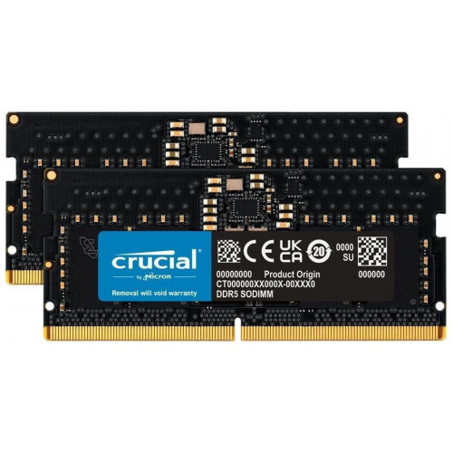 Crucial 32GB Kit DDR5-4800 CL40 (CT2K16G48C40S5)