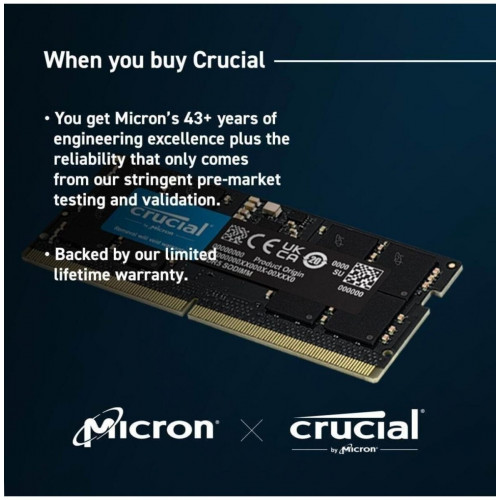Crucial 8GB DDR5-5600 CL46 (CT8G56C46S5)